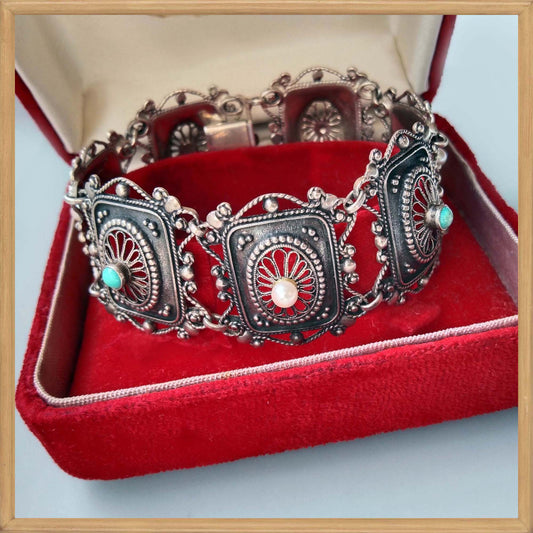 835 Silver Austro Hungarian bracelet