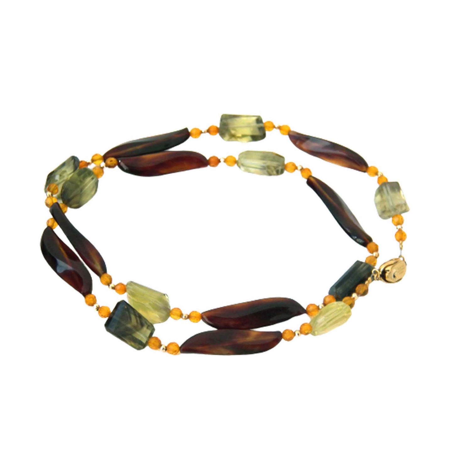 23 inch Multi-Gemstone Beaded Necklace