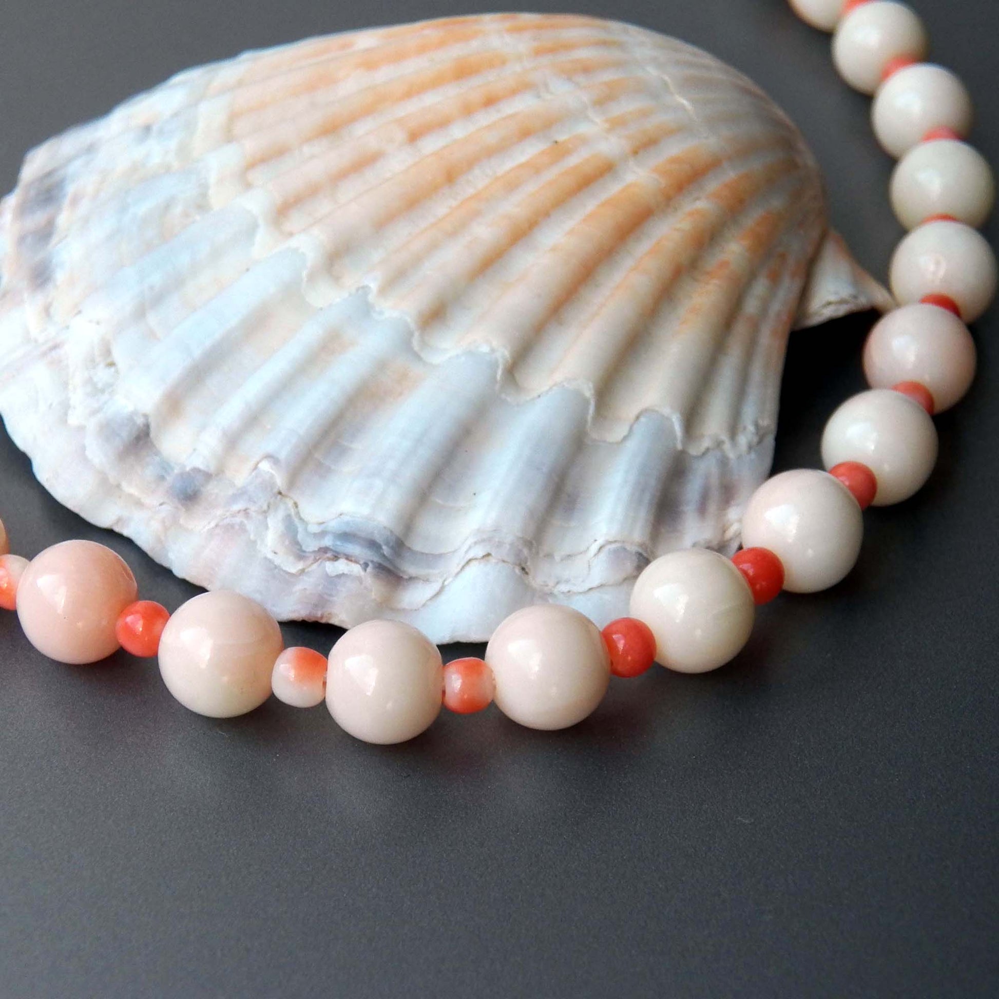 Vintage Japanese Coral Jewelry 1960s